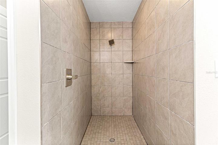 walk-in shower
