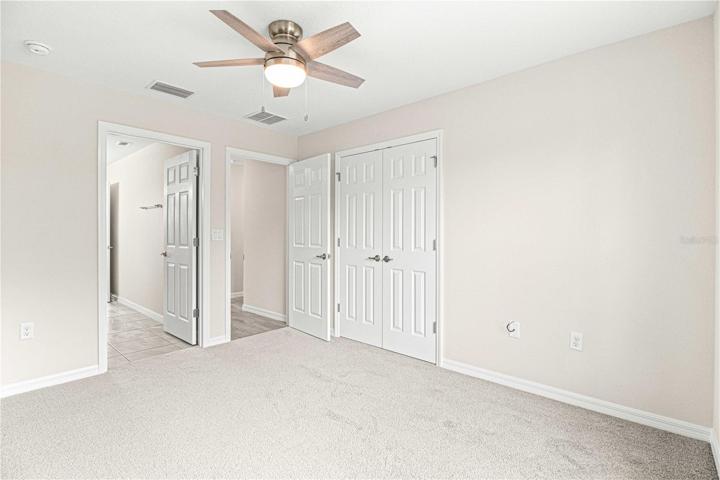 Bedroom 2 with access to Jack and Jill