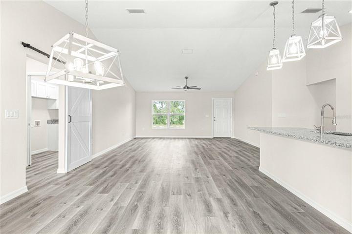 Living space area