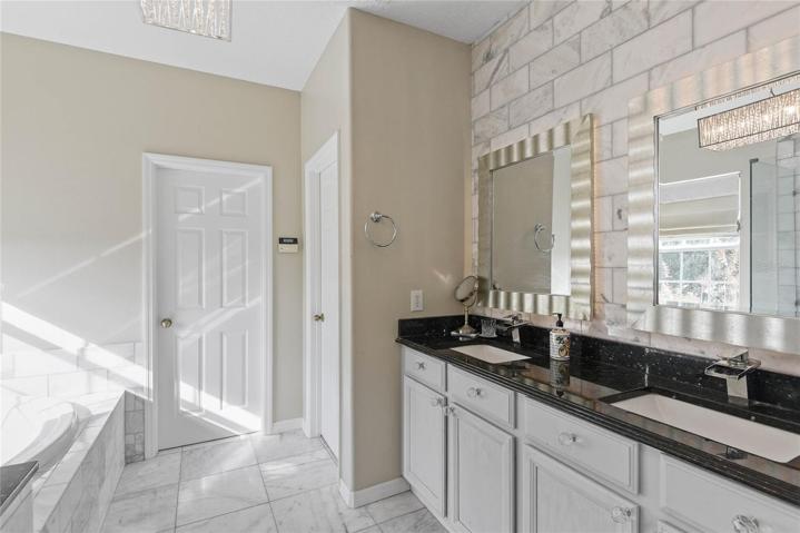 Master Bathroom was renovated in 2017