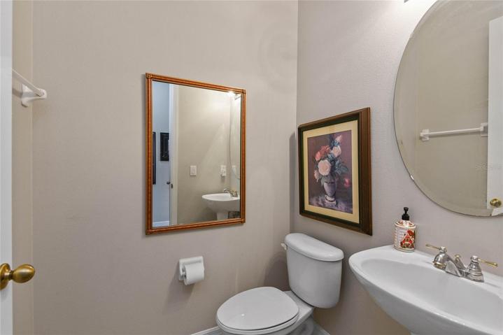 Powder Bath downstairs