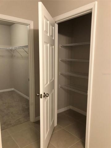 Owners closet and bathroom closet