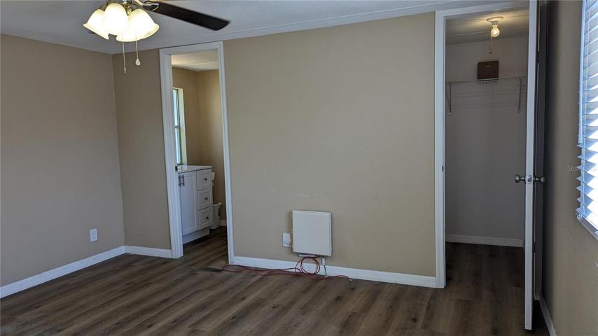 Main Bedroom - Bath & Closet Entries