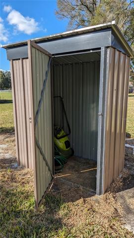 Rear Storage Shed
