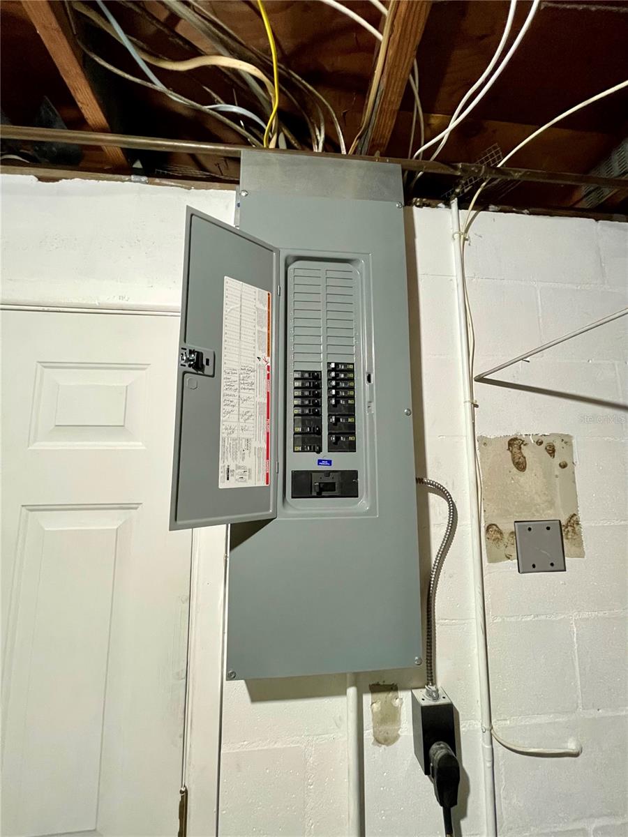 2023 installed panel - 200amp