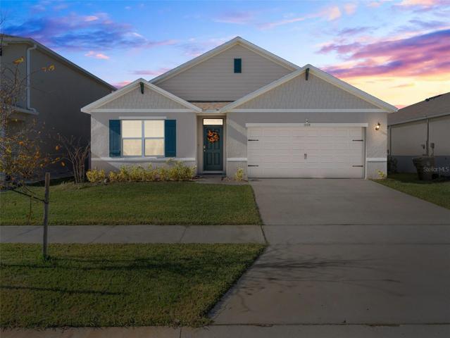 Front exterior sunset