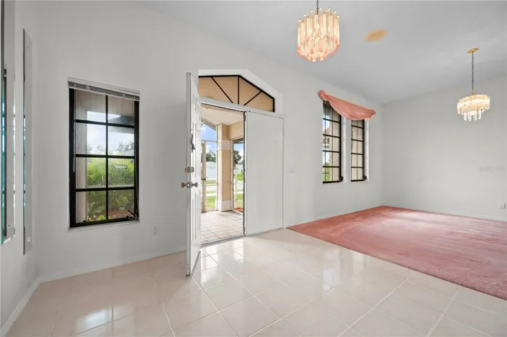 Douvble front doors