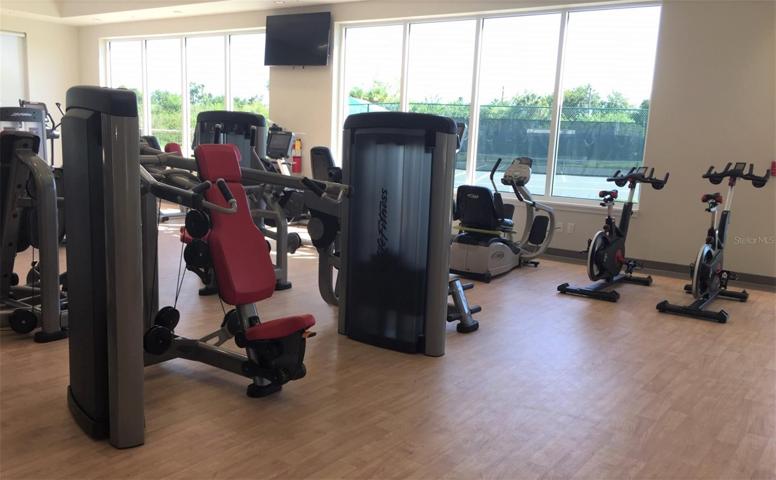 RIVERWOOD FITNESS CENTER MACHINES