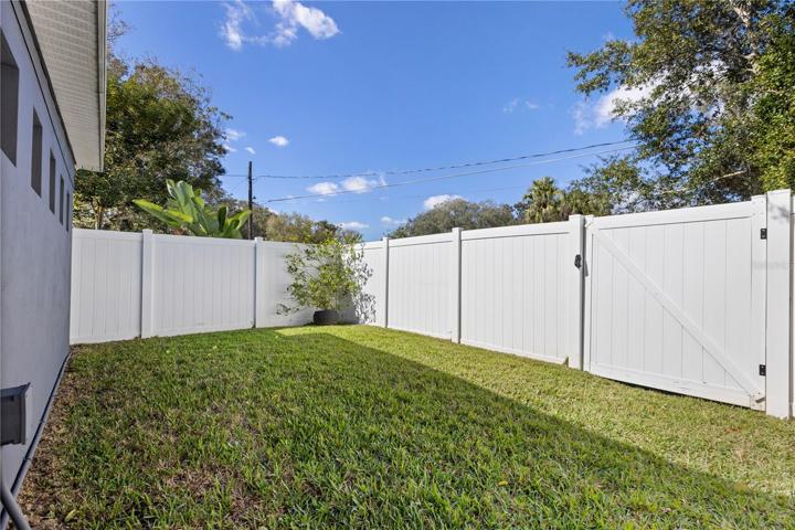Fully Fenced Yard
