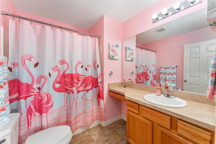 BATHROOM #2 has TUB/SHOWER COMBO