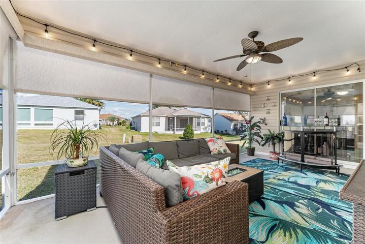 Another view of the SCREEN ENCLOSED LANAI