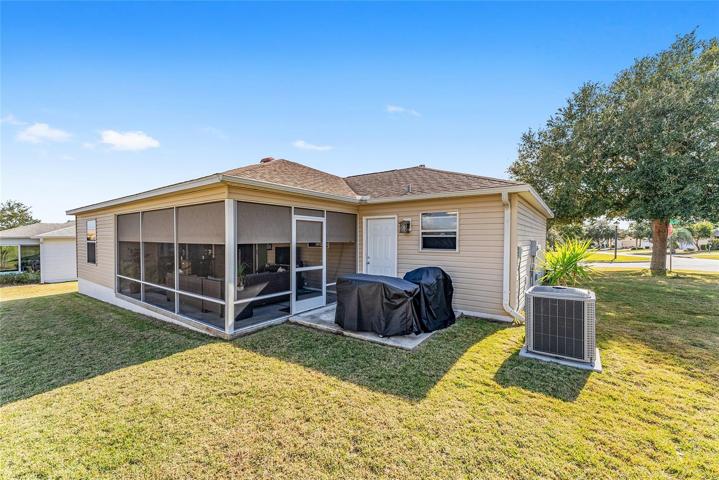 OPEN PATIO w/ access to GARAGE & SCREEN ENCLOSED LANAI