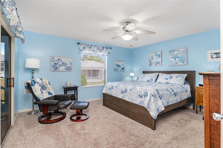 View of PRIMARY BEDROOM from doorway