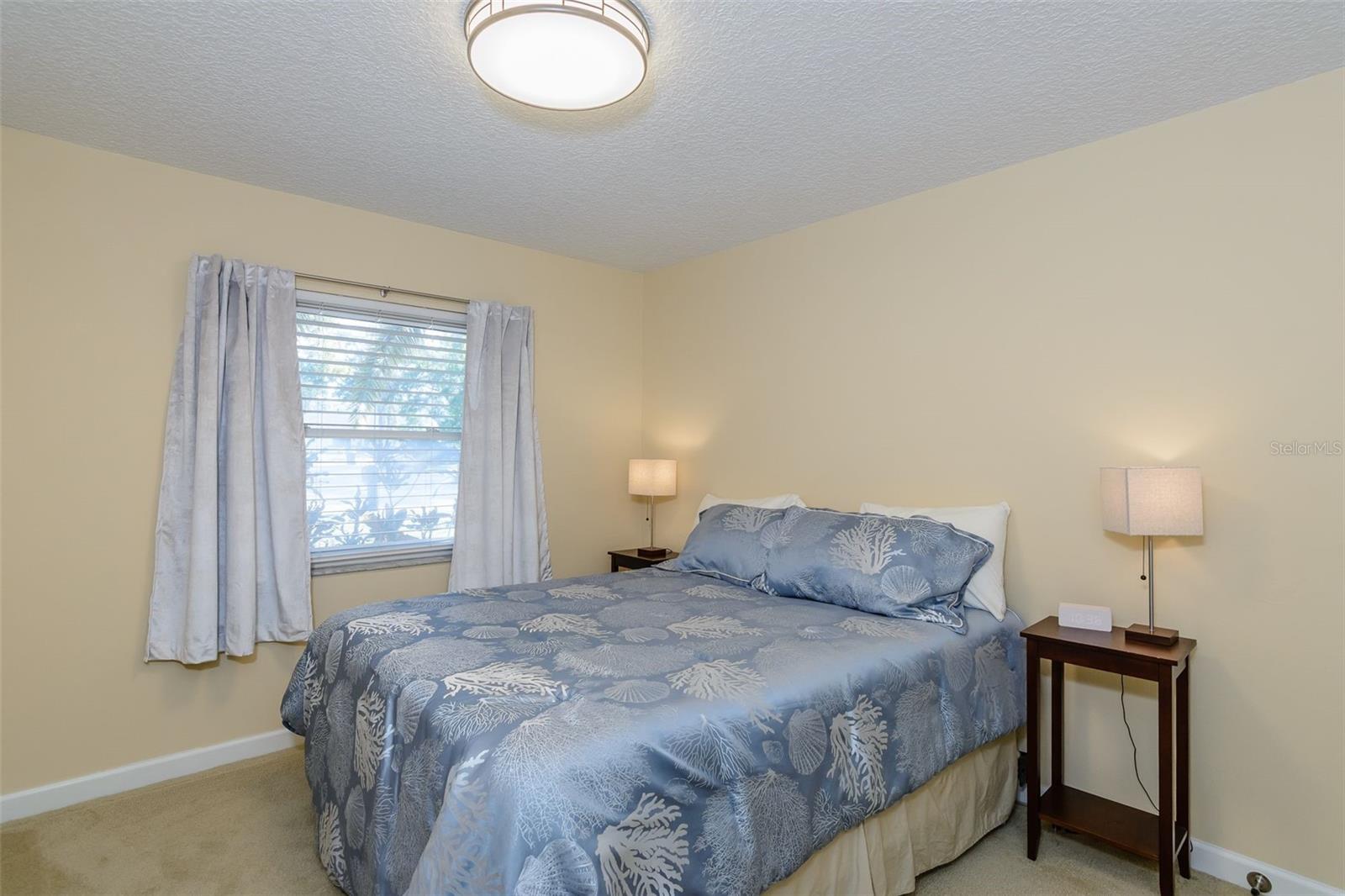 The second bedroom sits at the front of the house.