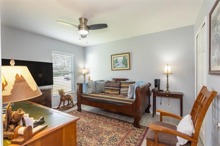3rd bedroom serves as an office!