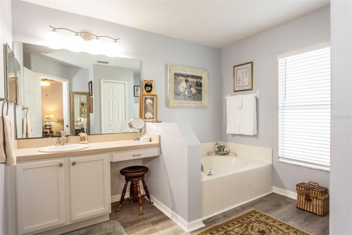 Main bathroom is spacious!