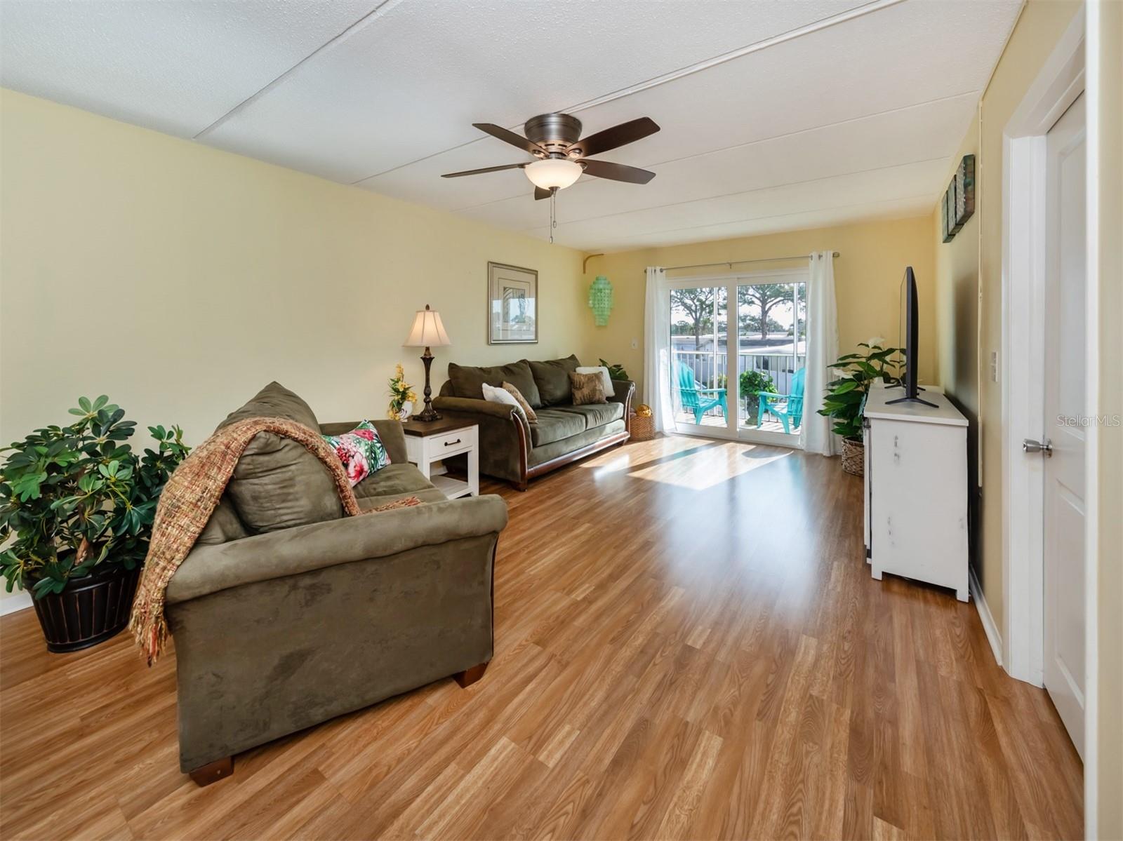 Light filled living area