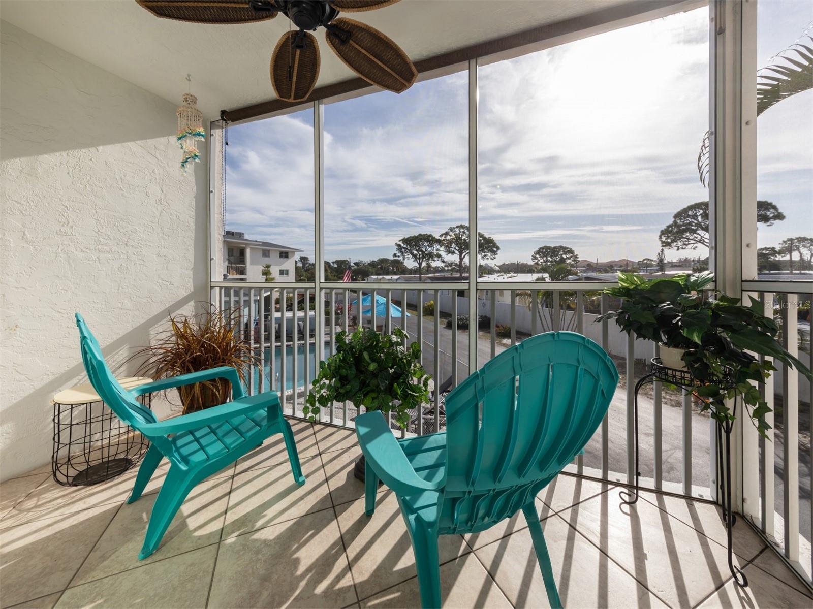 Best Location on site! Overlooks pool patio