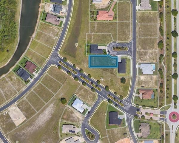Aerial view of property