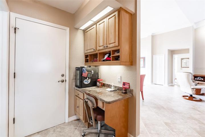 BUILT IN DESK & CABINETRY