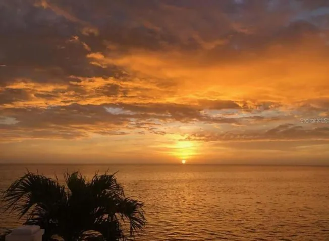 sunrise from balcony off bedroom!
