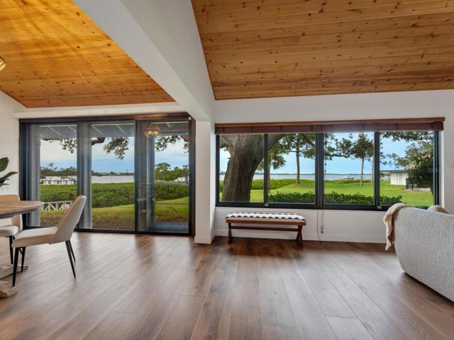Living Area with Bay Views