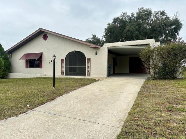 Front of your new home