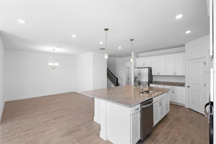 Kitchen Dining Room View