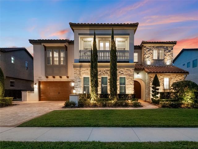 Front Exterior Evening