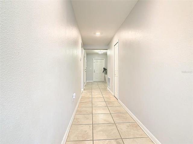 Hallway to home entrance.