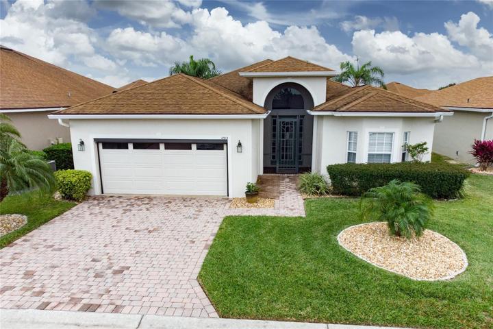 This open Biscayne floor plan home is located on a premium pond frontage lot.