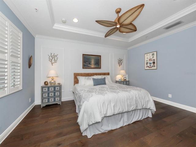 Primary Bedroom with Tray Ceiling