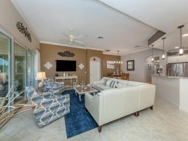 Family Room Overlooking Water