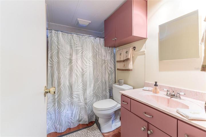 Spare bathroom