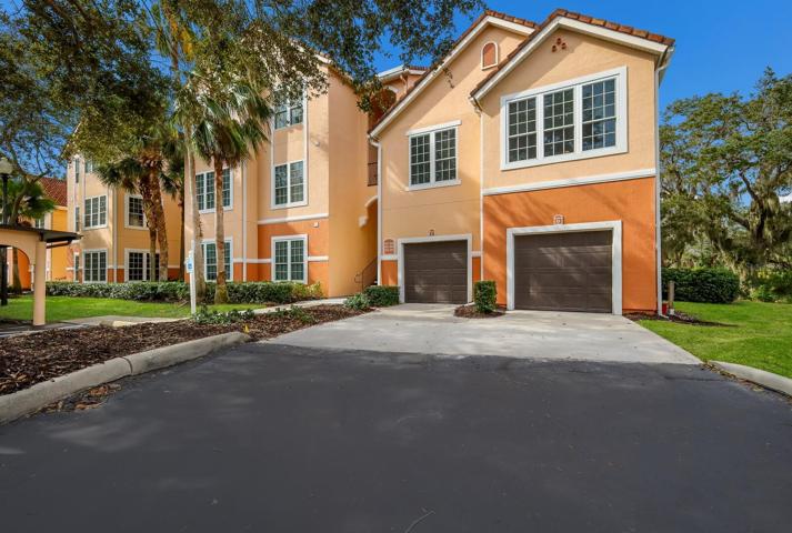 Condo on left and tandem garage