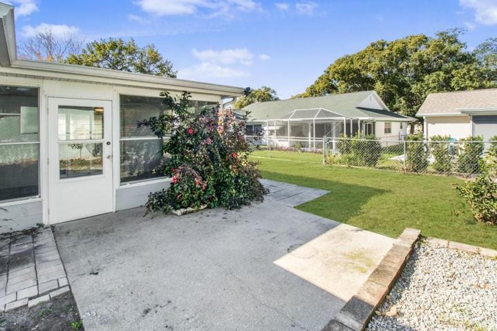 View of back yard with outdoor patio area