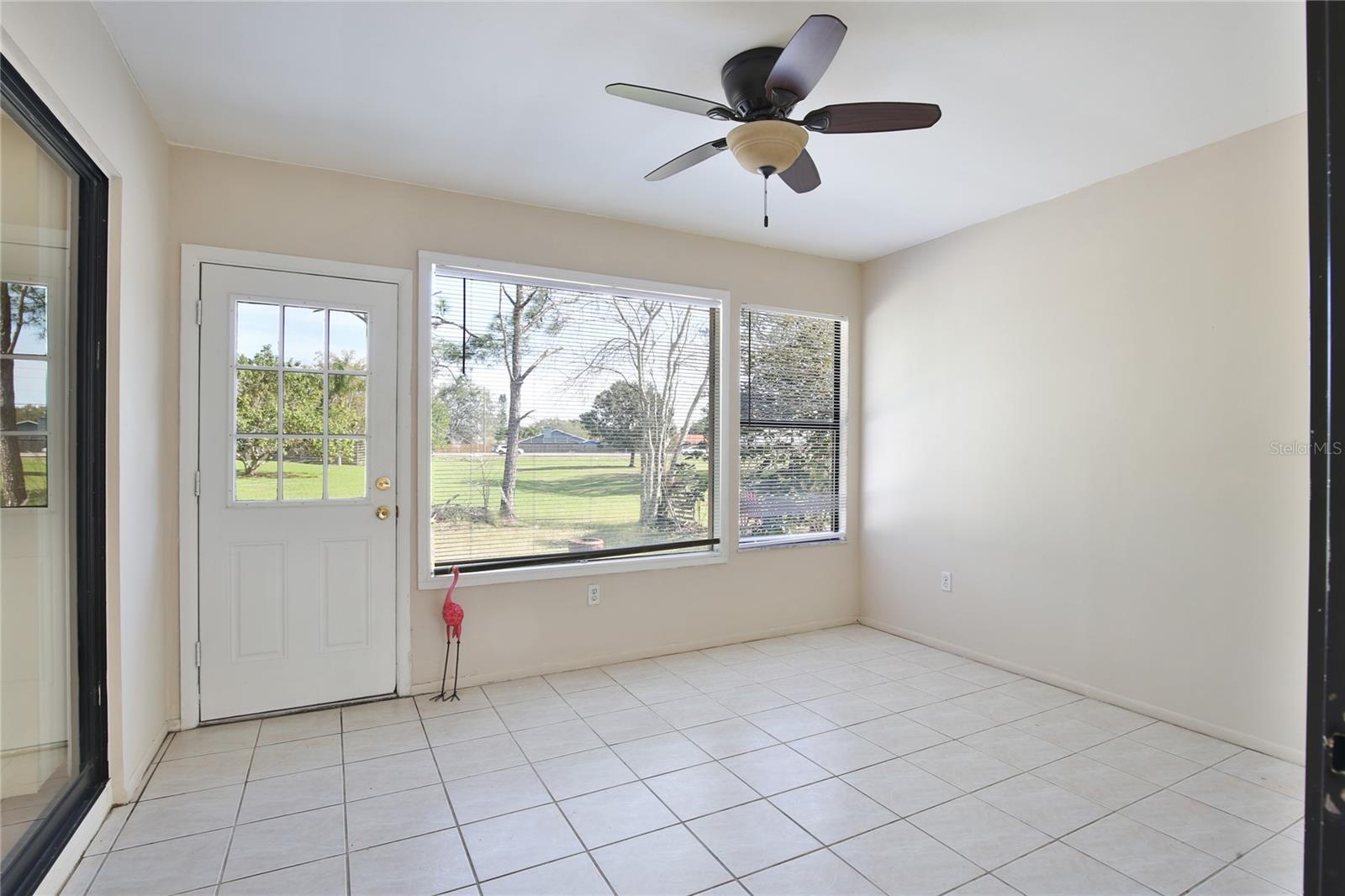 Back enclosed lanai
