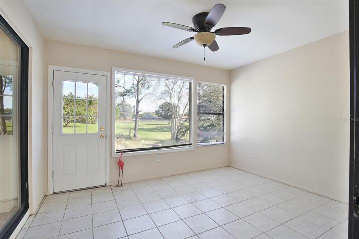 Back enclosed lanai