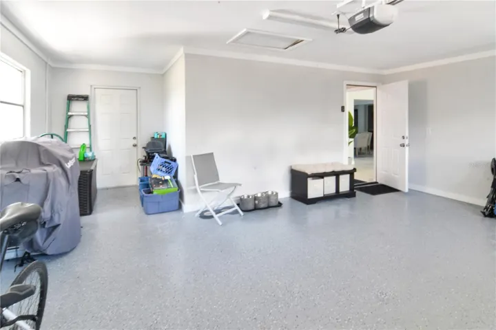 Two Car Garage with Golf Cart parking