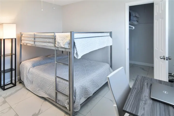 Bedroom 4 with walk in closet