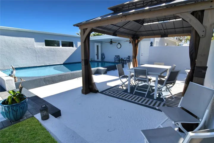 Pool Deck with Gazebo