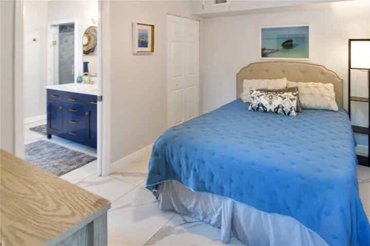 Bedroom 2 with connecting bath and walk in closet