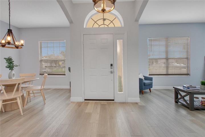 Front door of home
