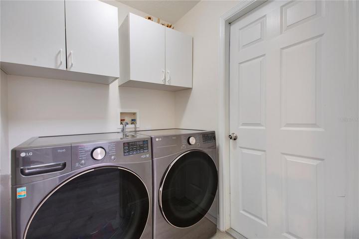 Laundry room off to the kitchen