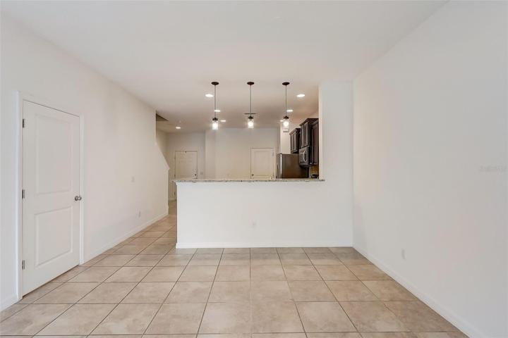 Use this area as your dining room, perfect layout off of the kitchen