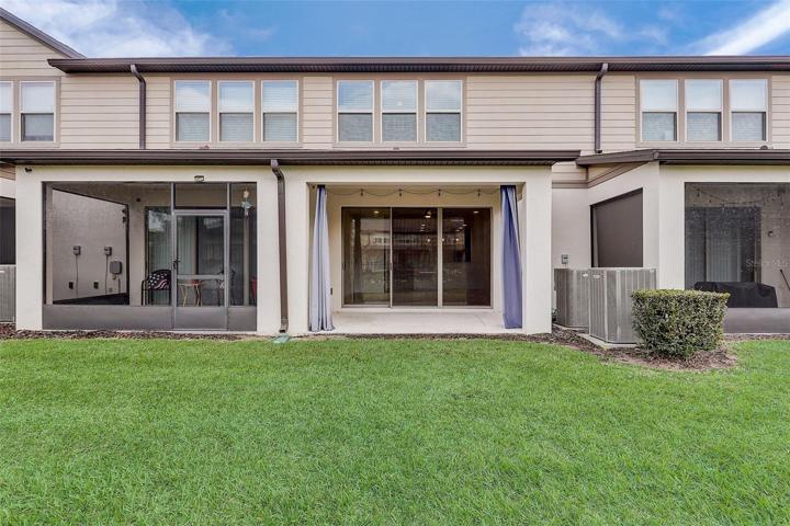 Spacious, covered lanai