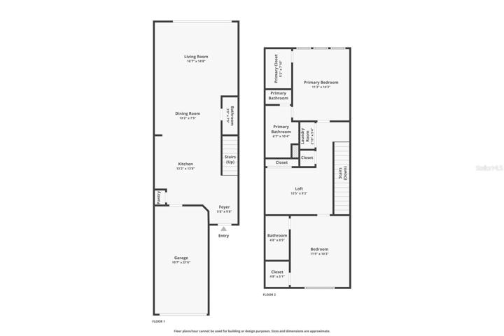 Combined floorplan