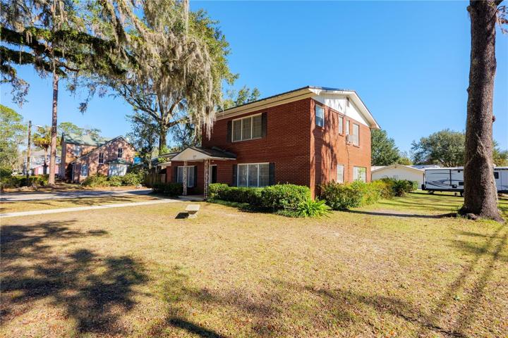 front yard from the corner view