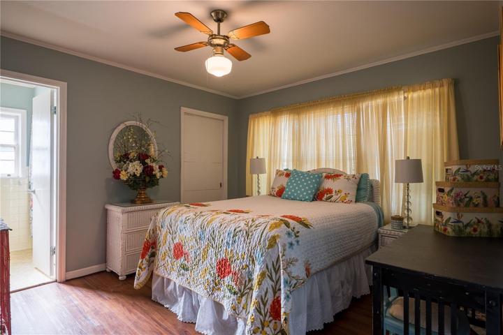 Family room and kitchen view