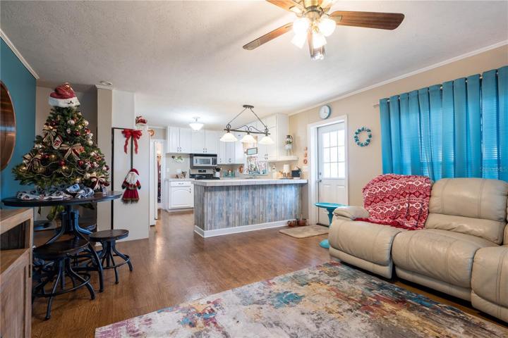 family room off of the kitchen